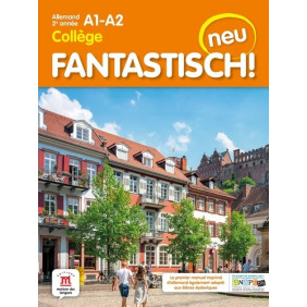 Allemand 2e année Collège A1-A2 Fantastisch! neu Edition 2022 - Grand Format