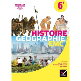 Histoire Géographie Enseignement moral et civique 6e Cycle 3 Edition 2016