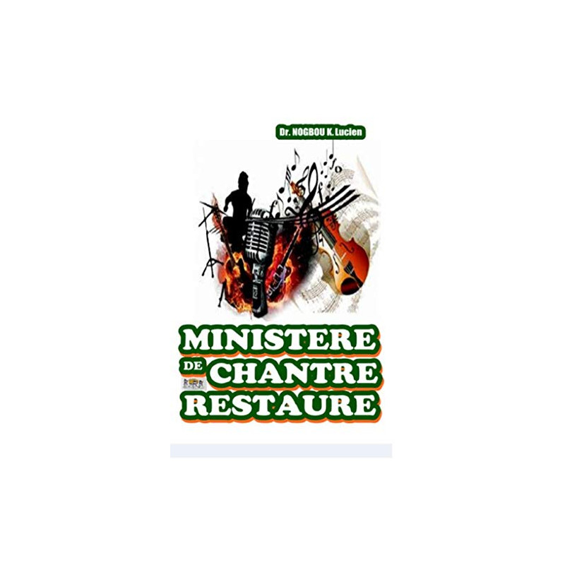 Ministère de chantre restauré - Edition Kindle - Librairie de France