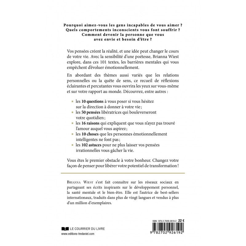 101 essais qui vont changer votre façon de penser - Grand Format - Librairie de France