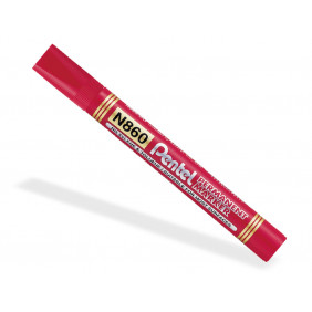 Marqueur permanent Pentel - Rouge - N860-BE-2