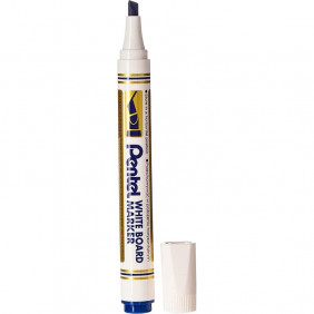 PENTEL marqueur MW86 - Pointe biseautée - Bleu