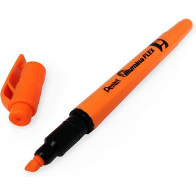 Surligneur Pentel - SLW11 Twin Tip - Encre orange