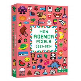Mon agenda Pixels Edition 2023-2024 - Poche - Dès 6 ans