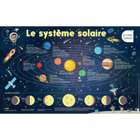 Le système solaire - Grand Format - De 3 - 5 ans