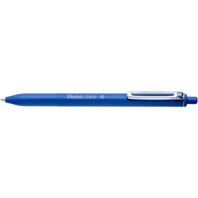 Pentel BX470-C iZee - Stylo à bille rétractable avec clip en métal Bleu - 1 mm