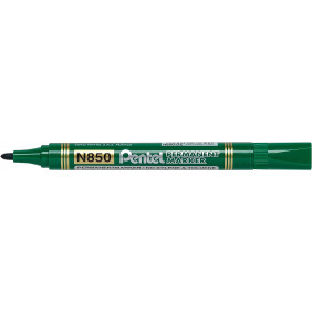 Pentel N850-DE - Marqueurs permanents pointe ogive - Vert