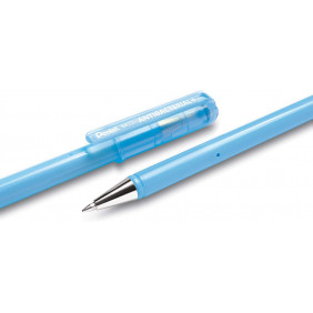 Pentel BK77AB-AE - Stylo antibactérien - 0.7 mm - Noir