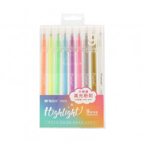 M&G - Chenguang Pastel Couleur Neutre Stylo - 9 Couleurs