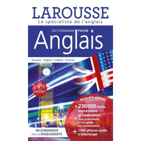 Dictionnaire Larousse poche Anglais - Français-anglais/anglais-français - Edition bilingue français-anglais - Poche