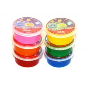 M&G - Crystal Mud - 6 pcs de couleurs assorties