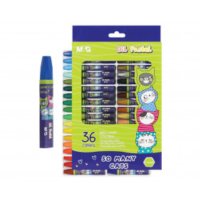 M&G - Craie Ensemble Pastel à l’huile - 36 couleurs