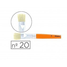 Cléopâtre - Brosse plate soie de porc - N°20