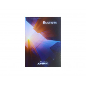 AX-EDUC - Bloc Note business A5 - 160P - 14.8 x 21 - Ligne simple