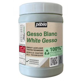 Pébéo - Gesso - Studio Green - Blanc - 225 ml