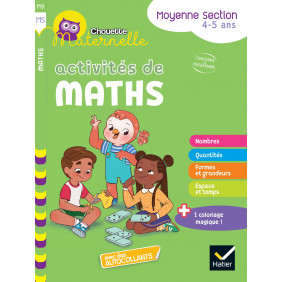 Chouette maternelle Activités de maths Moyenne Section - Grand Format