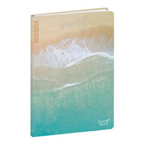 CARNET 24 R ligné Respire plage