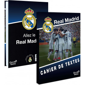 Quo Vadis - 1 Cahier de textes - Real Madrid - 15x21 cm