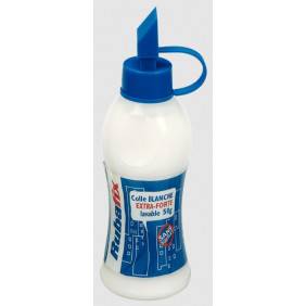 RUBAFIX Flacon de colle Blanche extra forte 50g avec embout étaleur