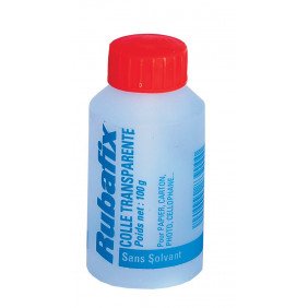 Rubafix 839000 Colle avec Pinceau 100 g Transparent