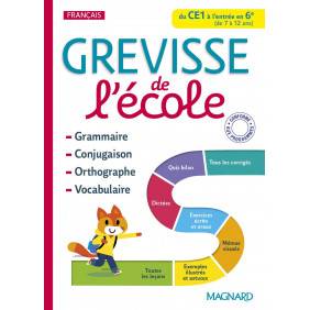 Grevisse de l'école du CE1 à l'entrée en 6e - Grand Format