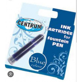 Cartouches pour stylo plume encre bleue Lot de 6