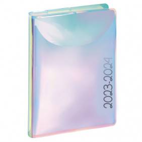 Exacompta - Agenda Journalier Forum Color Iris - 12 x 17 cm - Août 2023 à juillet 2024is