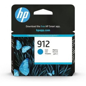 Cartouche HP 912 cyan - cartouche d'encre de marque HP