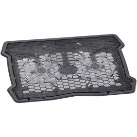 Support ventilé noir 2 ventilateurs (571927)