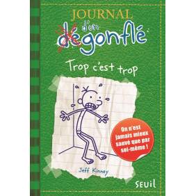 Journal d'un dégonflé Tome 3: Trop c'est trop - Grand Format