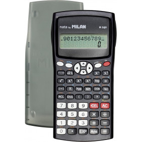 Milan - Calculatrice scientifique - 240 fonctions - Noire