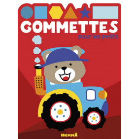 Gommettes pour les petits - Tracteur - 6-8 ans - Grand Format - Librairie de France