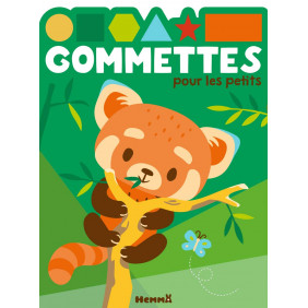 Gommettes pour les petits - Panda roux - 6-8 ans - Grand Format - Librairie de France