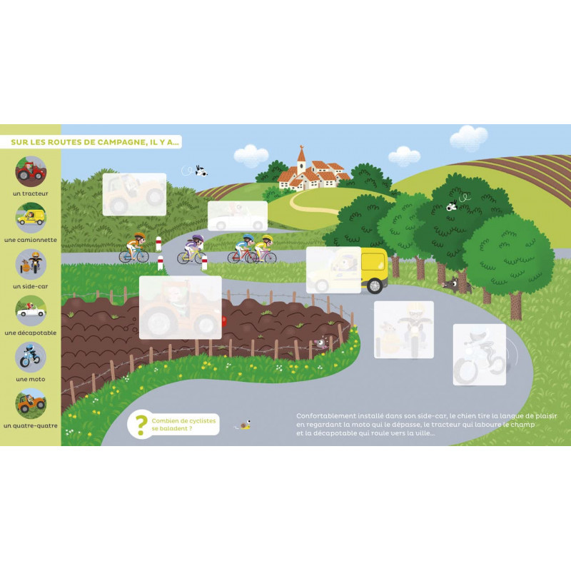 Les transports - 0-3 ans - Album - Librairie de France