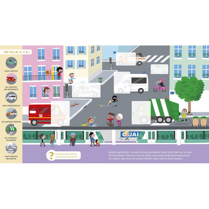 Les transports - 0-3 ans - Album - Librairie de France