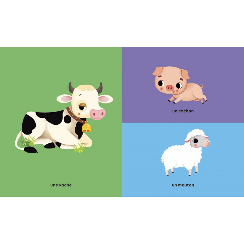 Images et mots - Les animaux - Dès 18 mois - Album - Librairie de France