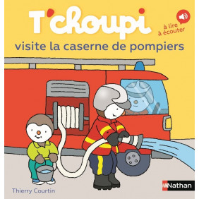 T'choupi visite la caserne de pompiers - 6-8 ans - Album - Librairie de France