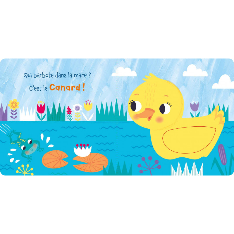 La ferme - Livre à toucher silicone - Dès 3 ans - Album - Librairie de France