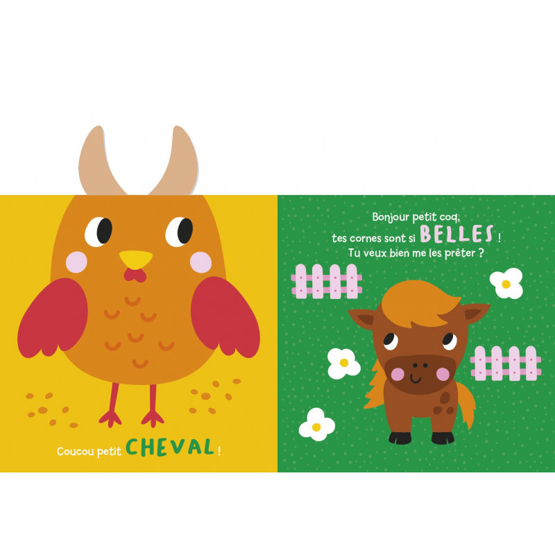 Bonjour petite vache ! - 0-3 ans - Album - Librairie de France