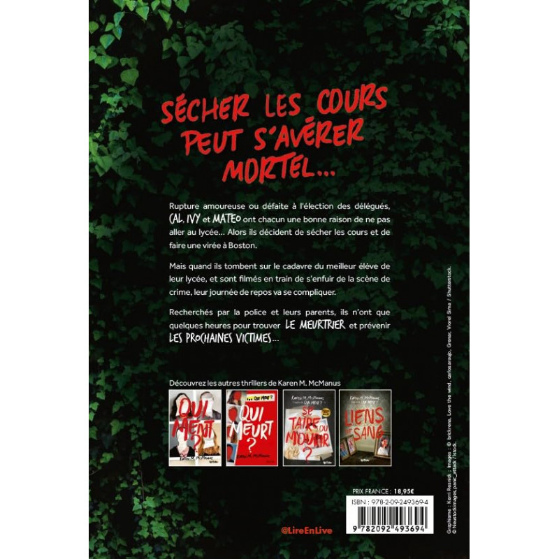 Virée mortelle - 13-18 ans - Grand Format - Librairie de France