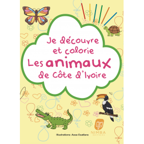 Je découvre et colorie les animaux de Côte d'Ivoire