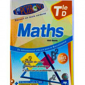 TopChrono - Maths - Tle D - Ed 2023