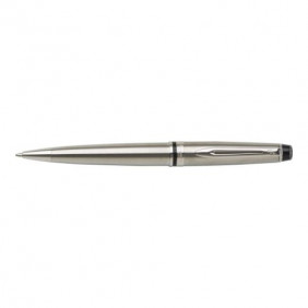 Waterman - Stylo Expert - Acier CT BL