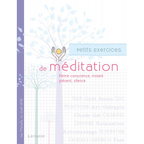 Petits exercices de méditation - Pleine conscience, instant présent, silence