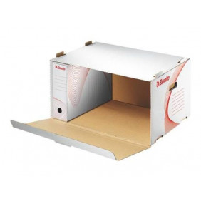 Container archives Boxy S, ouverture devant, en carton blanc