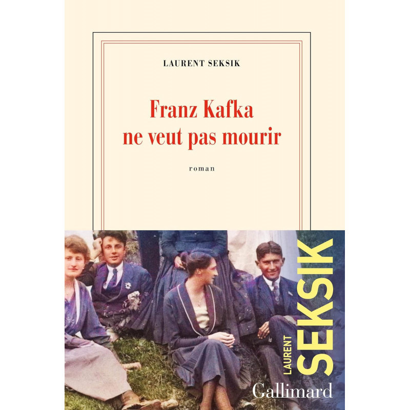 Franz Kafka ne veut pas mourir - Grand Format - Librairie de France