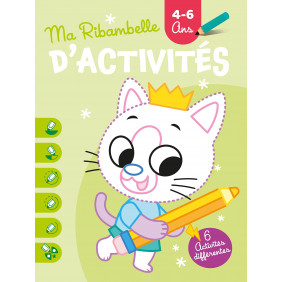 Ma ribambelle d'activités (Chat) - Album - De 4 - 6 ans