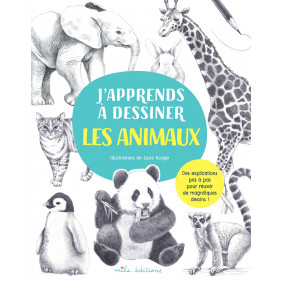 J'apprends à dessiner les animaux - Album 2e édition