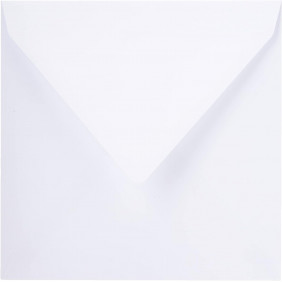 Enveloppe Gommée - Paquet de 20 - Blanc - 14 x 14 - 120G