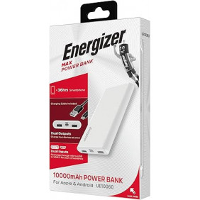 Energizer Banque d'alimentation à charge rapide 10 000 mAh